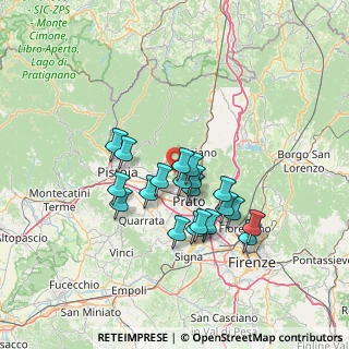 Mappa Via per Calanca, 59013 Montemurlo PO, Italia (11.6835)
