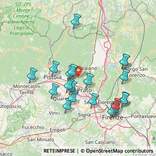 Mappa Via per Calanca, 59013 Montemurlo PO, Italia (16.352)