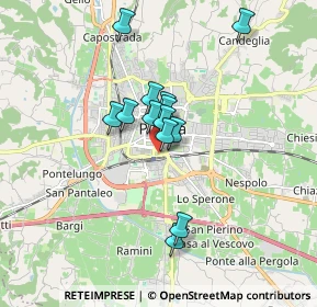 Mappa Viale Frosini Attilio, 51100 Pistoia PT, Italia (1.32462)
