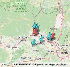 Mappa Viale Frosini Attilio, 51100 Pistoia PT, Italia (8.5875)