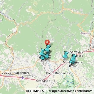 Mappa Via San Lorenzo a Cerreto, 51017 Pescia PT, Italia (6.52182)