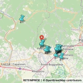 Mappa Via San Lorenzo a Cerreto, 51017 Pescia PT, Italia (7.51467)