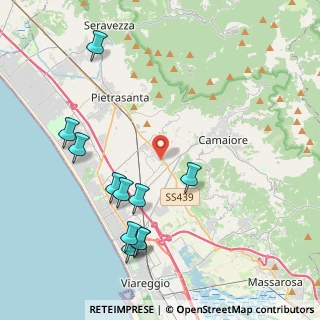 Mappa Via M. Pietro Pardini, 55041 Camaiore LU, Italia (4.77182)