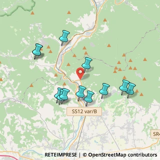 Mappa Via Brennero Nord, 55100 Lucca LU, Italia (3.79917)