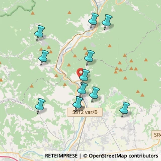 Mappa Traversa Prima Via del Brennero Nord, 55100 Lucca LU, Italia (4.07333)