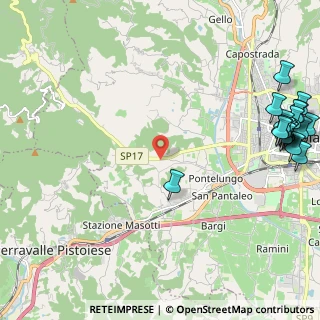 Mappa Via Di Pieve a Celle Nuova, 51100 Pistoia PT, Italia (3.392)
