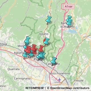 Mappa Via Bolsena, 59021 Vaiano PO, Italia (7.47579)