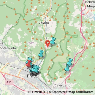 Mappa Via Bolsena, 59021 Vaiano PO, Italia (5.27)