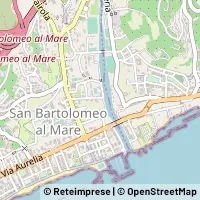 Kart San Bartolomeo al Mare