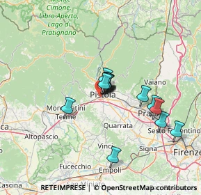 Mappa Via dell'Annona, 51100 Pistoia PT, Italia (10.14786)