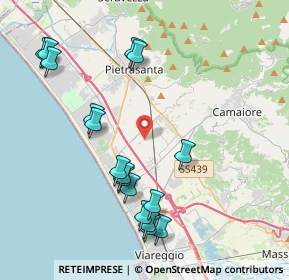 Mappa Via Giardino, 55041 Camaiore LU, Italia (4.51176)
