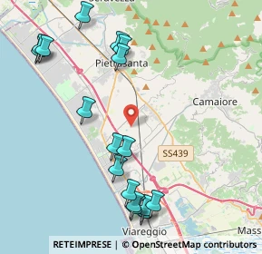 Mappa Via Giardino, 55041 Camaiore LU, Italia (4.95059)