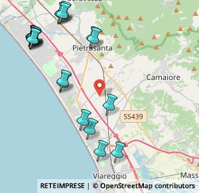 Mappa Via Giardino, 55041 Camaiore LU, Italia (5.3475)