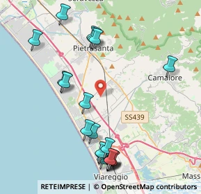 Mappa Via Giardino, 55041 Camaiore LU, Italia (4.854)