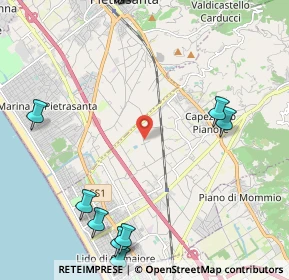Mappa Via Giardino, 55041 Camaiore LU, Italia (3.47368)