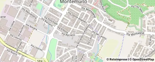 Mappa Montemurlo