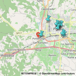 Mappa Via Alvaro Boccardi, 51100 Pistoia PT, Italia (2.27273)