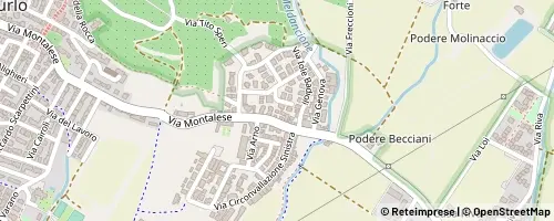 Mappa Montemurlo