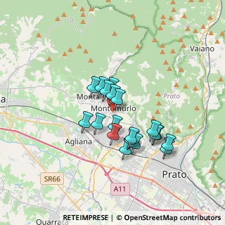 Mappa Via del Ragno, 59013 Montemurlo PO, Italia (2.78263)