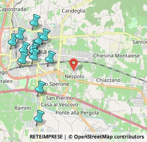 Mappa Via Bartolina, 51100 Pistoia PT, Italia (2.68154)