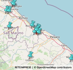 Mappa Via Ca' Bordoni, 47842 San Giovanni In Marignano RN, Italia (17.81846)