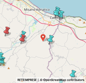 Mappa Via Ca' Bordoni, 47842 San Giovanni In Marignano RN, Italia (6.81786)