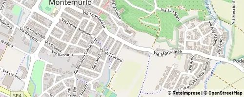 Mappa Montemurlo