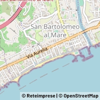Karte San Bartolomeo al Mare