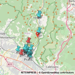 Mappa Via Bologna, 59021 Vaiano PO, Italia (4.57111)