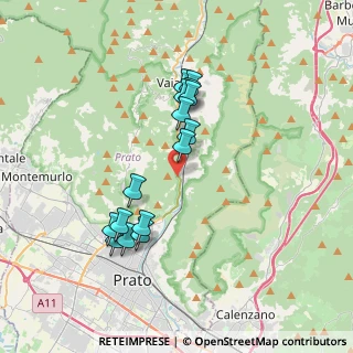 Mappa Via Bologna, 59021 Vaiano PO, Italia (3.418)