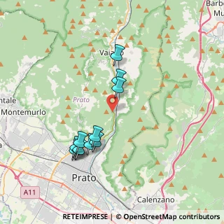 Mappa Via Bologna, 59021 Vaiano PO, Italia (3.69455)