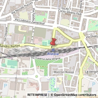 Mappa Piazza Dante Alighieri, 16, 51100 Pistoia, Pistoia (Toscana)