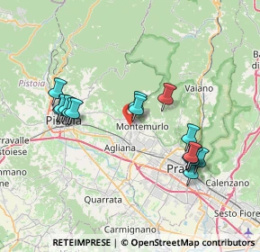 Mappa Via Francesco Datini, 51037 Montale PT, Italia (7.416)