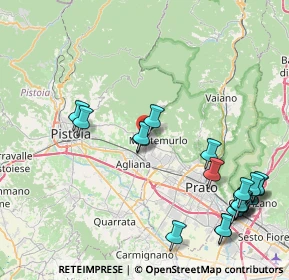 Mappa Via Francesco Datini, 51037 Montale PT, Italia (10.5905)