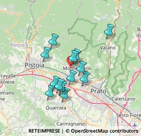 Mappa Via Francesco Datini, 51037 Montale PT, Italia (5.64077)