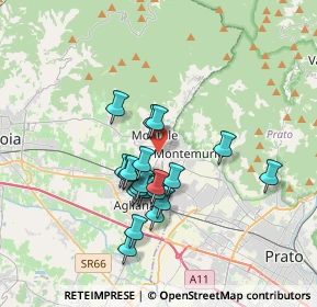 Mappa Via Francesco Datini, 51037 Montale PT, Italia (2.9975)