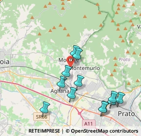 Mappa Via Francesco Datini, 51037 Montale PT, Italia (4.30917)
