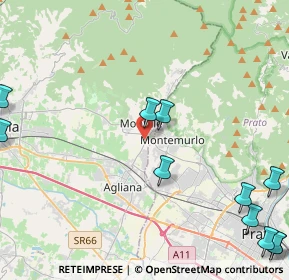 Mappa Via Francesco Datini, 51037 Montale PT, Italia (6.7375)