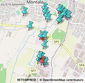 Mappa Via Francesco Datini, 51037 Montale PT, Italia (0.53846)