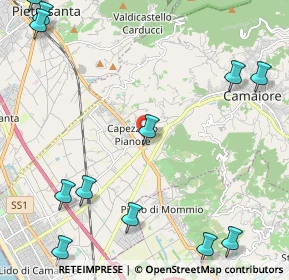 Mappa SS 439 Sarzanese Valdera, 55041 Capezzano Pianore LU (3.2775)