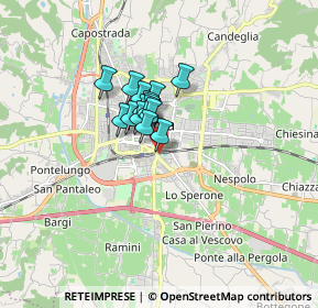 Mappa Via Felice Cavallotti, 51100 Pistoia PT, Italia (0.94333)