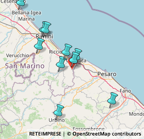 Mappa SP 58, 47842 San Giovanni in Marignano RN (20.98462)