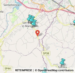 Mappa SP 58, 47842 San Giovanni in Marignano RN (3.82)