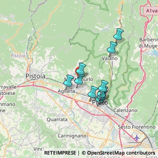Mappa Via Fratelli Cervi, 59013 Montemurlo PO, Italia (6.00364)