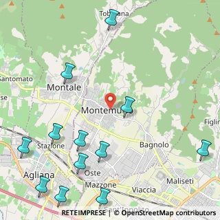 Mappa Via Fratelli Cervi, 59013 Montemurlo PO, Italia (3.09167)