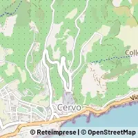 Hartă Cervo
