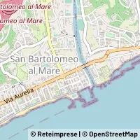 Map San Bartolomeo al Mare