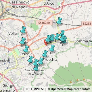 Mappa Via Nino Bixio, 80040 Pollena Trocchia NA, Italia (1.73579)