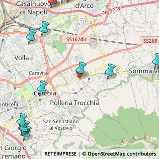 Mappa Via Lagno Maddalena, 80040 Pollena Trocchia NA, Italia (4.03)