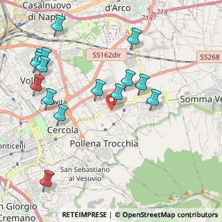 Mappa Via Nino Bixio, 80040 Pollena Trocchia NA, Italia (2.53467)